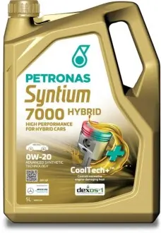 Олива 0W20 SYNTIUM 7000 HYBRID (5L) (API SP/ILSAC GF-6A) (GM dexos1 Gen 3/Ford WSS-M2C962-A1) Petronas 70803M12EU Купити в Україні