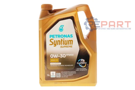 Олива 0W30 SYNTIUM SUPREME FPW02 (5L) (ACEA C2) (PSA B71 2312) (з-на для 70701M12EU / 70670M12EU) Petronas 71231M12EU