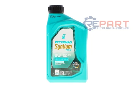 Олива 5W30 SYNTIUM PRIME DM (1L) (MB 229.51/MB 229.52/VW 505.00/505.01/LL-04) заміна для 70957E18EU Petronas 71232E18EU