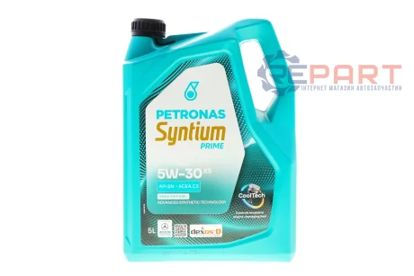 Олива моторна SYNTIUM PRIME XS 5W-30 (5L) Petronas 71235M12EU