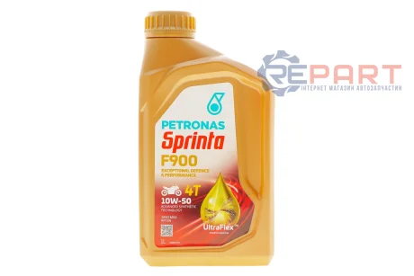 Олива 10W50 SPRINTA F900 4T (1L) (API SN/JASO MA2)(з-на на 73120EB5EU) Petronas 73120E15EU