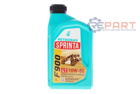 Олива 10W50 SPRINTA F900 (1L) (API SN/JASO MA2) Petronas 73120EB5EU