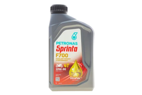 Олива 10W30 SPRINTA F700 4T (1L) (API SL/JASO MA2) Petronas 73124E15EU