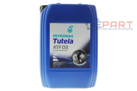 Масло TUTELA ATF D3 (20L) (GM Dexron III-H/Dexron III-G/Allison C4/Ford Mercon) Petronas 76127R41EU