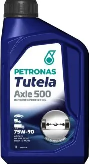 Олива 75W90 TUTELA AXLE 500 (1L) (MIL PRF 2105D) (API GL-5) Petronas 76631E15EU Купити в Україні