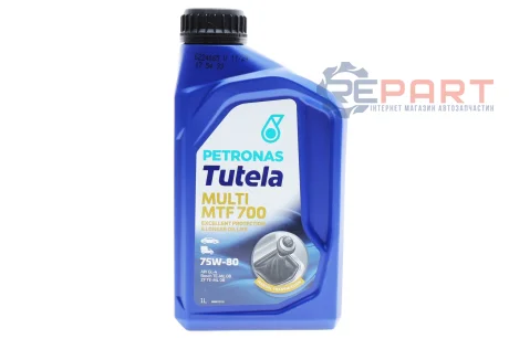 Масло 75W80 TUTELA MULTI MTF 700 (1L) (API GL-4/Fiat 9.55550-MZ12/BMW MTF LT-2/LT-3/LT-4) Petronas 76640E15EU