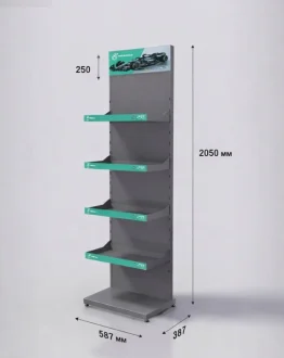 Стойка листова 4 полички 7015 Petronas Stand PETRONAS mml