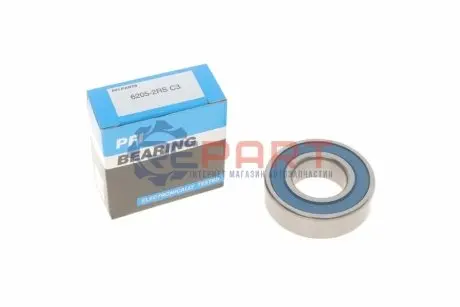 Фото Підшипник (25x52x15) PFI (6205-2RS C3) зображення 1