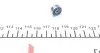 Підшипник (4x13x5) PFI (624-2RS C3) зображення 2