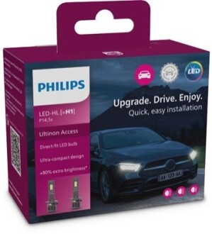 Комплект світлодіодних автоламп PHILIPS 11258U2500CX