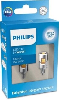 Автолампа світлодіодна PHILIPS 11961CU60X2