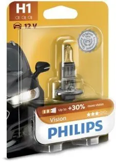 Лампа (упаковка-блістер 1шт) H1 12В 55Вт Premium PHILIPS 12258PRB1 Купити в Україні