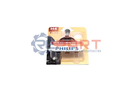 Автолампа Philips Vision H4 P43t-38 55 W 60 W прозрачная PHILIPS 12342PRB1 Купить в Украине