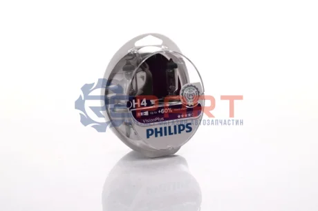 Фото 1 — Автолампа H4 12V 60/55W P43t Gigalight +120% (знято з постачання) PHILIPS (12342VPS2) Фото Автолампа H4 12V 60/55W P43t Gigalight +120% (знято з постачання) PHILIPS (12342VPS2) зображення 1