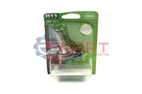 Фото Автолампа H11 12V 55W PGJ19-2 Longlife Daytime WS PHILIPS (12362LLECOB1) зображення 1