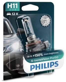 Автолампа галогенова 55W PHILIPS 12362XVPB1