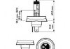 Автолампа R2 12V 45/40W P45T-41 VISIO PHILIPS 12475 C1 (фото 3)