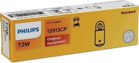 Автолампа W2W 12V 2W BA9s PHILIPS 12913CP Купити в Україні