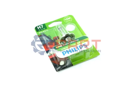 Автолампа H7 12V 55W PX26d Ultra White 4200K (не постачається) PHILIPS 12972LLECOB1 Купити в Україні