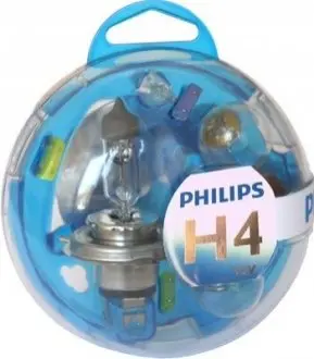 Комплект лампочок H4 12V (MiniBox) PHILIPS 55718EBKM
