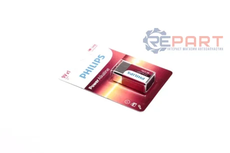 Батарейки прямокутні, лужні PHILIPS 6LR61P1B/10