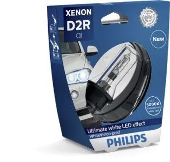 Автолампа D2S 85V 35W P32d-2 Xenon HID PHILIPS 85126WHV2S1 Купити в Україні