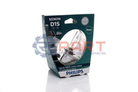 Фото Автолампа D1S 85V 35W PK32d-2 White 5500K PHILIPS (85415XV2S1) зображення 1