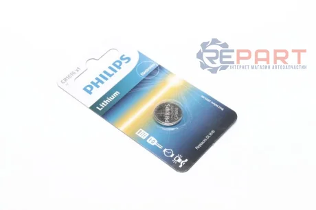 Батарейки кнопкові, літієві PHILIPS CR1616/00B
