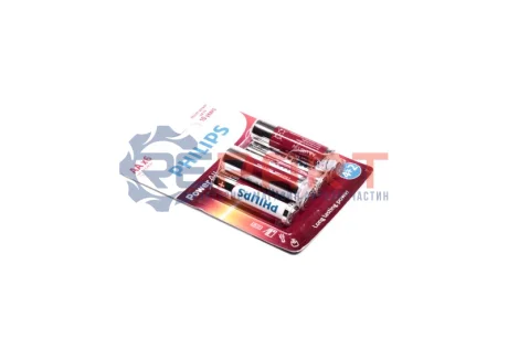 Батарейка LR6/AA Power Alkaline Blister 6шт (вір-во Philips) PHILIPS LR6P6BP/10