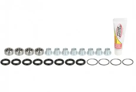 Ремкомплект кріплення амортизатора задн POLARIS RZR 900 2012-2014 PIVOT WORKS PWSHKP04000