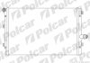Радиатор охлаждения - Polcar 133108A4 (3C0121253Q, 3C0121253K, 1K0121251N)