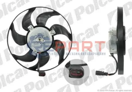 Вентилятор без корпусу Polcar 133123U5 Купити в Україні