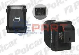 Включатель стеклоподъемника Polcar 1337P-71 Купити в Україні