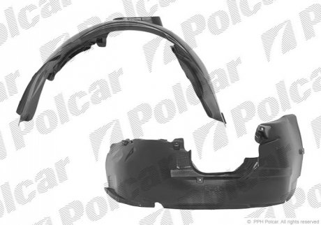 Подкрылок Polcar 1411FP-1