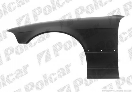 Крыло переднее Polcar 20070111