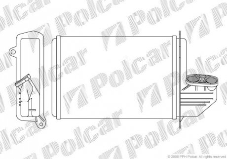 Радиаторы обогрева Polcar 2007N8-2 (фото 1)