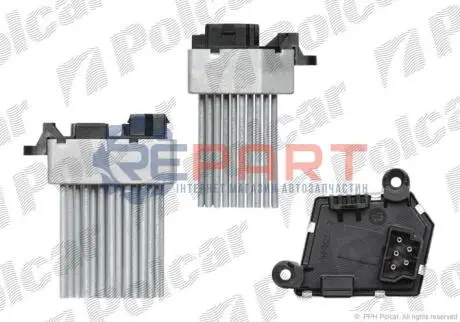 Регулятор вентилятора кабіни Polcar 2008KST1X Купити в Україні
