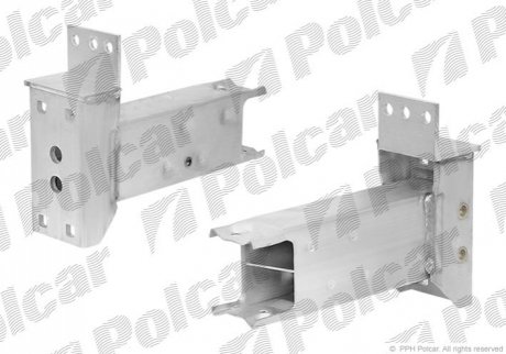 Кронштейн бампера лівий Polcar 205507-5 (фото 1)