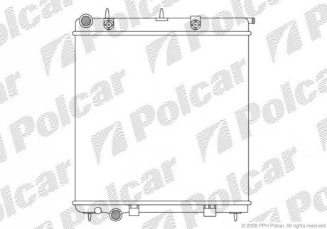 Радіатор охолодження Polcar 2315081 (фото 1)