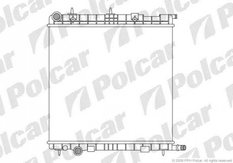 Радіатор охолодження Polcar 2315082 (фото 1)