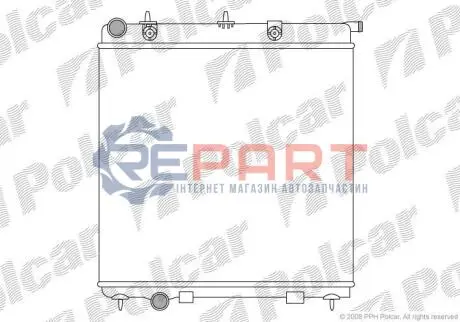 Радіатор охолодження Polcar 231508A1 Купити в Україні