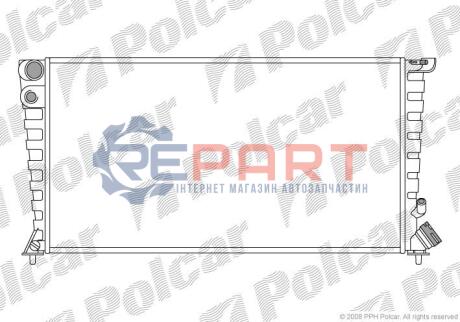 Радіатори охолодження Polcar 232608A5