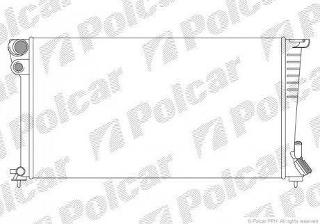 Радиаторы охлаждения Polcar 232608A8