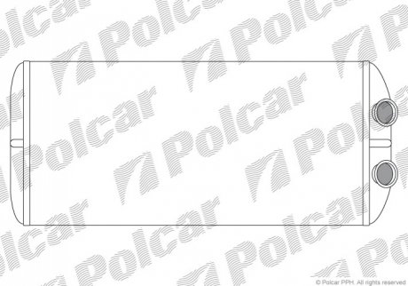 Радиатор печки - 2329N8-3 Polcar 2329N83