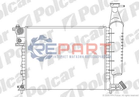 Радіатори охолодження Polcar 2350081X