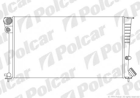 Радіатори охолодження Polcar 235008-3