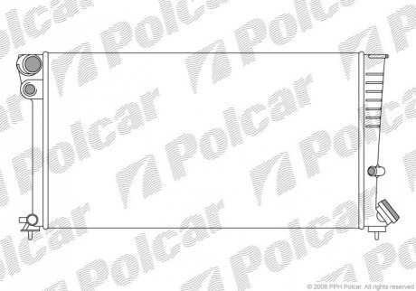 Радіатори охолодження Polcar 235008A4 (фото 1)