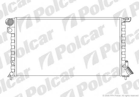 Радиаторы охлаждения Polcar 235008-A