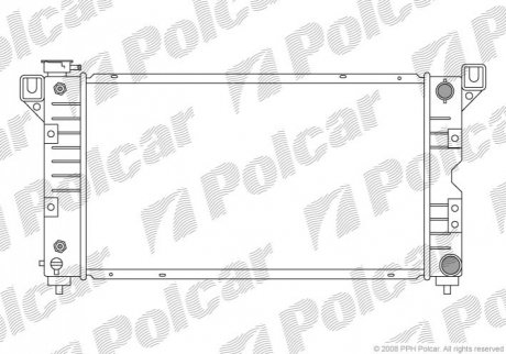 Радиаторы охлаждения Polcar 240108-2