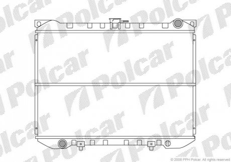 Радіатори охолодження Polcar 270908-1 (фото 1)